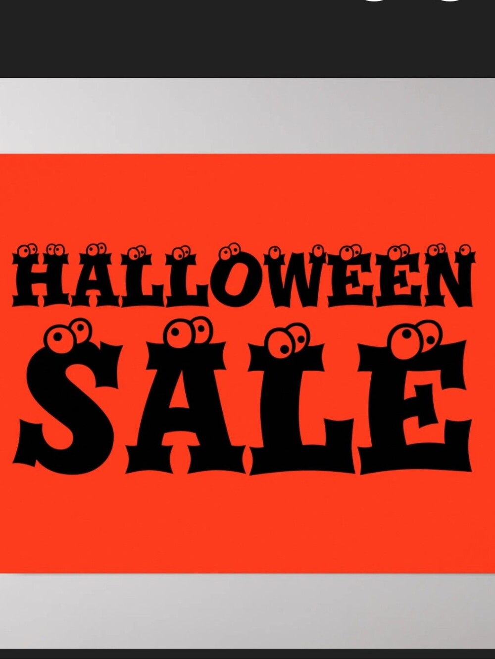 Halloween Sale!